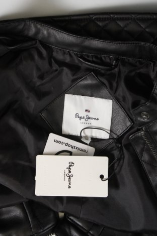 Damen Lederjacke Pepe Jeans, Größe XS, Farbe Schwarz, Preis € 32,59