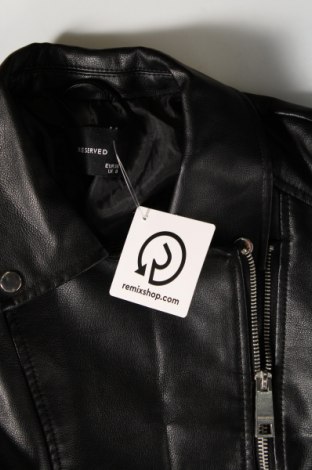 Dámska kožená bunda  Reserved, Veľkosť S, Farba Čierna, Cena  32,15 €