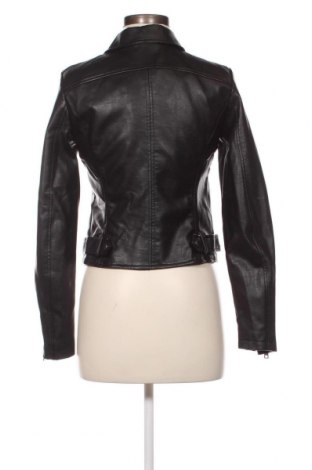 Γυναικείο δερμάτινο μπουφάν Reserved, Μέγεθος S, Χρώμα Μαύρο, Τιμή 32,15 €