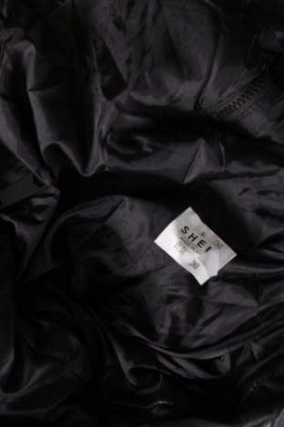 Дамско кожено яке SHEIN, Размер M, Цвят Черен, Цена 17,15 лв.