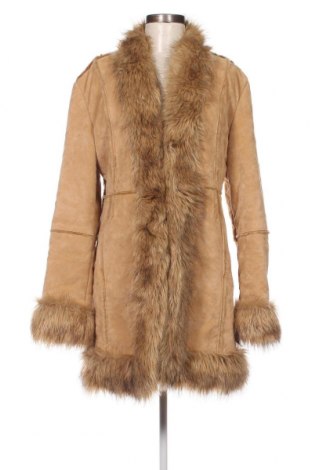Дамско палто, Размер L, Цвят Бежов, Цена 12,84 лв.