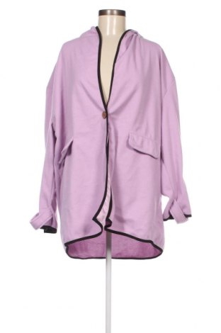 Дамско палто, Размер 4XL, Цвят Лилав, Цена 37,76 лв.