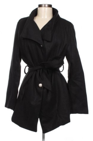 Дамско палто, Размер XS, Цвят Черен, Цена 18,56 лв.