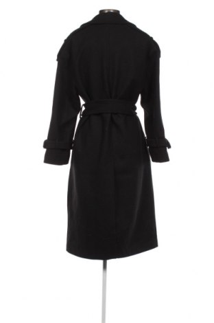 Γυναικείο παλτό Bershka, Μέγεθος S, Χρώμα Μαύρο, Τιμή 49,65 €