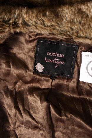 Γυναικείο παλτό Boohoo, Μέγεθος S, Χρώμα  Μπέζ, Τιμή 19,86 €