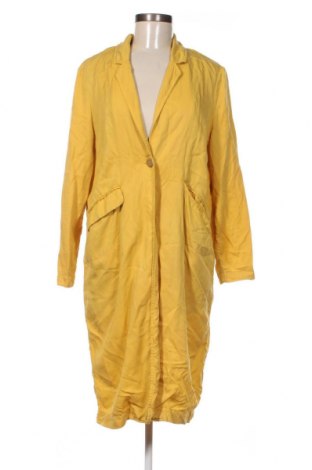 Γυναικείο παλτό Des Petits Hauts, Μέγεθος M, Χρώμα Κίτρινο, Τιμή 20,78 €