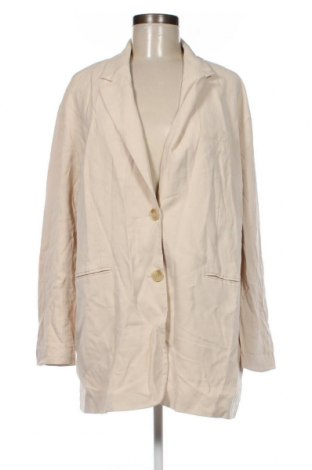 Дамско палто H&M, Размер S, Цвят Бежов, Цена 14,08 лв.