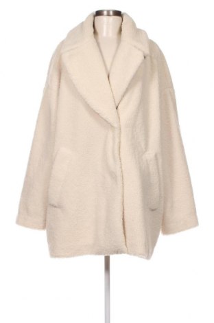 Дамско палто H&M, Размер XL, Цвят Екрю, Цена 59,92 лв.