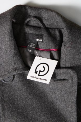 Дамско палто H&M, Размер M, Цвят Сив, Цена 32,10 лв.