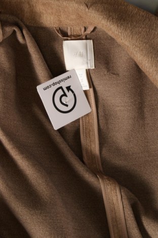 Дамско палто H&M, Размер M, Цвят Бежов, Цена 37,45 лв.