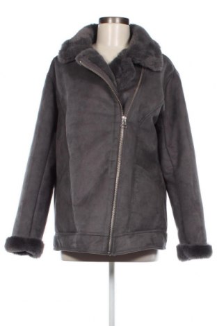 Дамско палто H&M Divided, Размер M, Цвят Сив, Цена 32,10 лв.