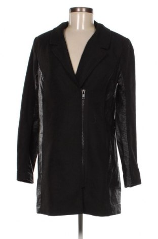 Дамско палто H&M Divided, Размер L, Цвят Черен, Цена 32,10 лв.