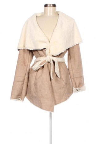 Дамско палто Laura Torelli, Размер L, Цвят Бежов, Цена 51,60 лв.