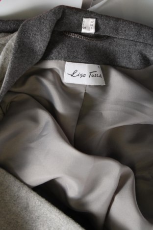 Дамско палто Lisa Tossa, Размер M, Цвят Сив, Цена 33,75 лв.