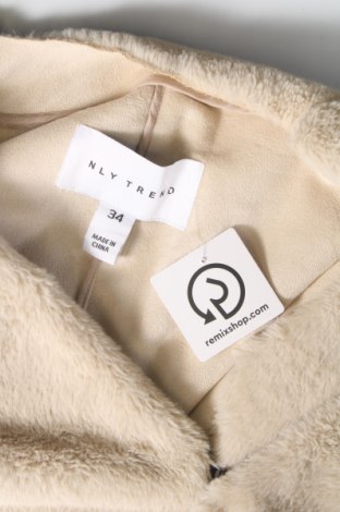Γυναικείο παλτό Nly Trend, Μέγεθος XS, Χρώμα Εκρού, Τιμή 21,54 €
