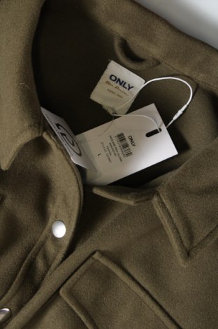 Γυναικείο παλτό ONLY, Μέγεθος L, Χρώμα Πράσινο, Τιμή 48,97 €