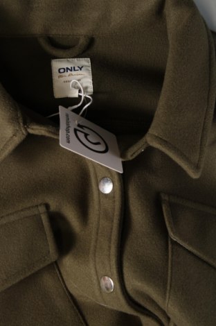 Dámsky kabát  ONLY, Veľkosť L, Farba Zelená, Cena  17,63 €