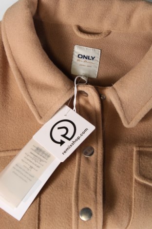 Γυναικείο παλτό ONLY, Μέγεθος XS, Χρώμα  Μπέζ, Τιμή 24,49 €