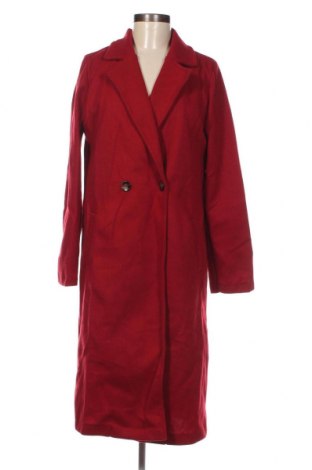Дамско палто SHEIN, Размер S, Цвят Червен, Цена 20,33 лв.