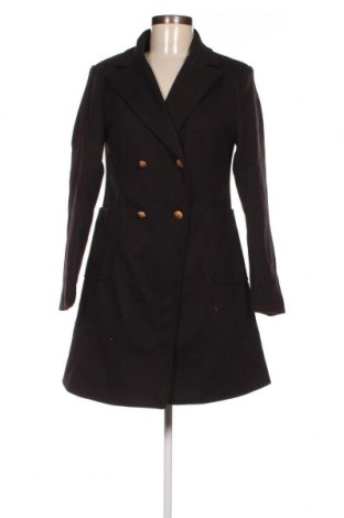Дамско палто SHEIN, Размер S, Цвят Черен, Цена 25,60 лв.