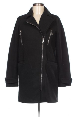 Дамско палто Sinsay, Размер S, Цвят Черен, Цена 32,10 лв.