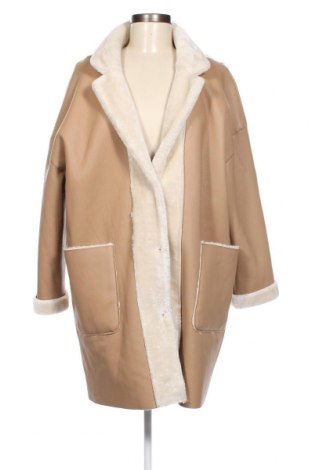 Дамско палто Yessica, Размер L, Цвят Бежов, Цена 78,51 лв.