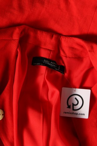 Palton de femei Zara, Mărime M, Culoare Roșu, Preț 64,15 Lei
