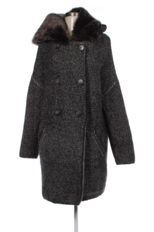 Дамско палто Zara Knitwear, Размер M, Цвят Сив, Цена 23,52 лв.