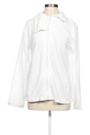 Γυναικεία ζακέτα fleece, Μέγεθος L, Χρώμα Λευκό, Τιμή 9,65 €