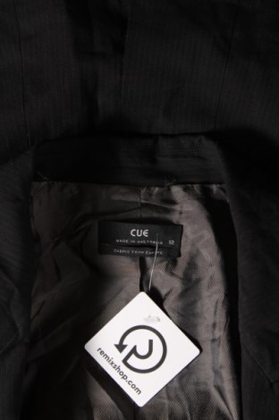 Γυναικείο σακάκι Cue, Μέγεθος M, Χρώμα Μαύρο, Τιμή 10,95 €