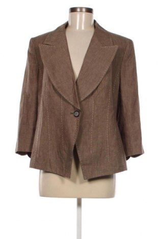 Γυναικείο σακάκι Elegance, Μέγεθος XL, Χρώμα Καφέ, Τιμή 32,48 €
