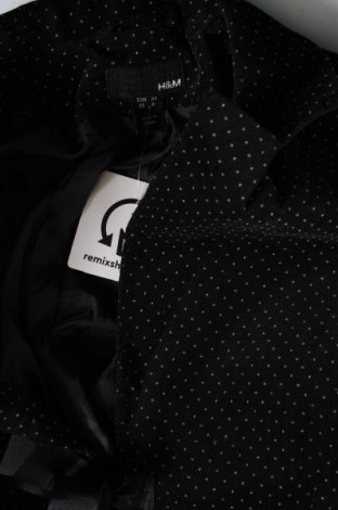 Dámské sako  H&M, Velikost XS, Barva Černá, Cena  556,00 Kč