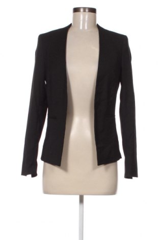 Дамско сако H&M, Размер XS, Цвят Черен, Цена 21,12 лв.