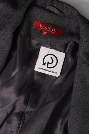 Damen Blazer H&M L.O.G.G., Größe M, Farbe Grau, Preis € 6,43