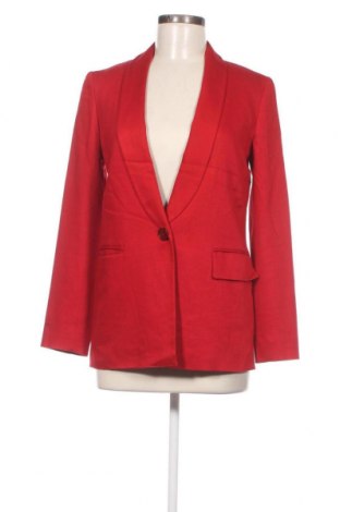 Дамско сако Massimo Dutti, Размер S, Цвят Червен, Цена 61,85 лв.