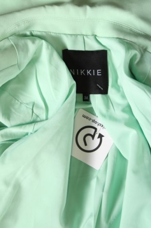 Dámske sako  Nikkie, Veľkosť XS, Farba Zelená, Cena  43,48 €