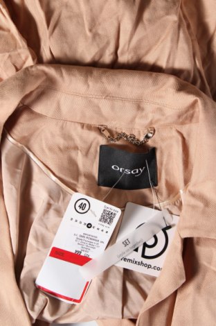 Дамско сако Orsay, Размер M, Цвят Бежов, Цена 11,20 лв.