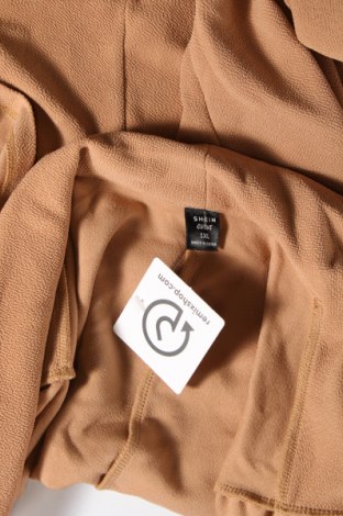 Γυναικείο σακάκι SHEIN, Μέγεθος XL, Χρώμα  Μπέζ, Τιμή 4,08 €