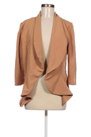 Дамско сако SHEIN, Размер XL, Цвят Бежов, Цена 6,60 лв.