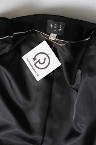 Γυναικείο σακάκι Un Deux Trois, Μέγεθος M, Χρώμα Μαύρο, Τιμή 7,52 €