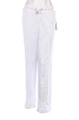 Γυναικείο αθλητικό παντελόνι DKNY, Μέγεθος L, Χρώμα Λευκό, Τιμή 26,97 €