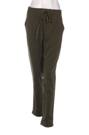 Γυναικείο αθλητικό παντελόνι Object, Μέγεθος S, Χρώμα Πράσινο, Τιμή 9,27 €
