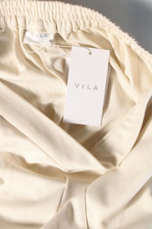 Damen Sporthose VILA, Größe M, Farbe Ecru, Preis 15,47 €