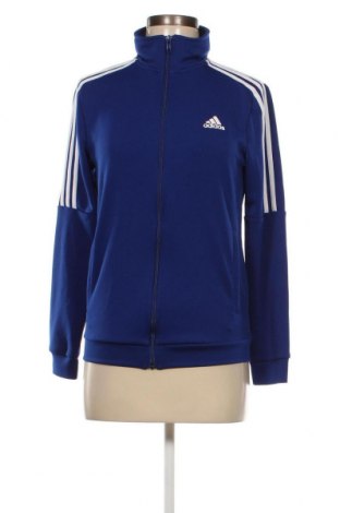 Γυναικεία αθλητική ζακέτα Adidas, Μέγεθος M, Χρώμα Μπλέ, Τιμή 45,17 €