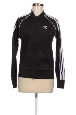Дамско спортно горнище Adidas Originals, Размер XS, Цвят Черен, Цена 56,10 лв.