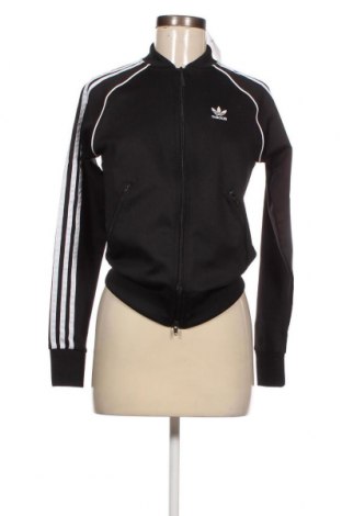 Дамско спортно горнище Adidas Originals, Размер XXS, Цвят Черен, Цена 38,76 лв.