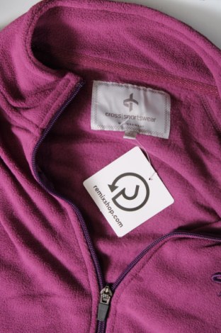 Bluză trening de femei Cross Sportswear, Mărime L, Culoare Mov deschis, Preț 111,84 Lei