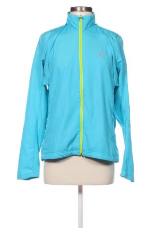 Γυναικείο μπουφάν αθλητικό Adidas, Μέγεθος M, Χρώμα Μπλέ, Τιμή 23,13 €