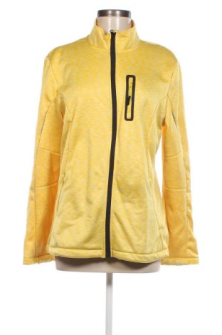 Γυναικείο μπουφάν αθλητικό Crivit, Μέγεθος XL, Χρώμα Κίτρινο, Τιμή 10,64 €