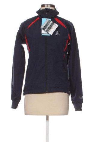 Γυναικείο μπουφάν αθλητικό Odlo, Μέγεθος XS, Χρώμα Μπλέ, Τιμή 20,04 €